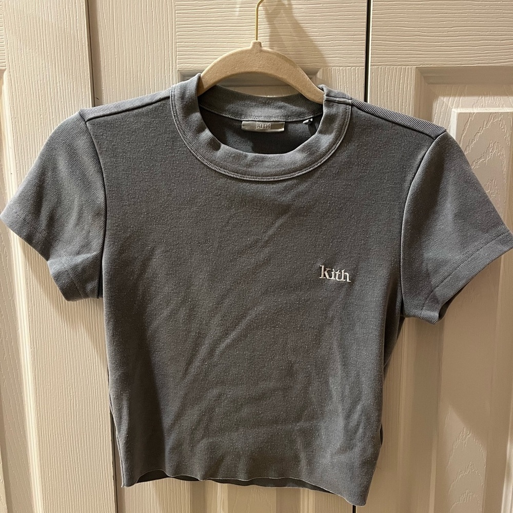 Medium baby blue Kith baby tee